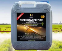 Super Nawóz Płynny - Nowa Generacja Organiczno-Mineralnego Nawozu Płynnego