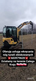 !!!! Wyrywanie Korzeni !!!! Koparko-Ładowarką JCB 3CX ze specjalnymi Widłami dzięki którym wyrywanie jest dużo szybsze a korzenie są...