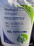 Odsprzedam nadwyżkę soli potasowej 3 tony w big bag 500 kg. 1650 za tonę. Odbior w okolicy Sandomierza.